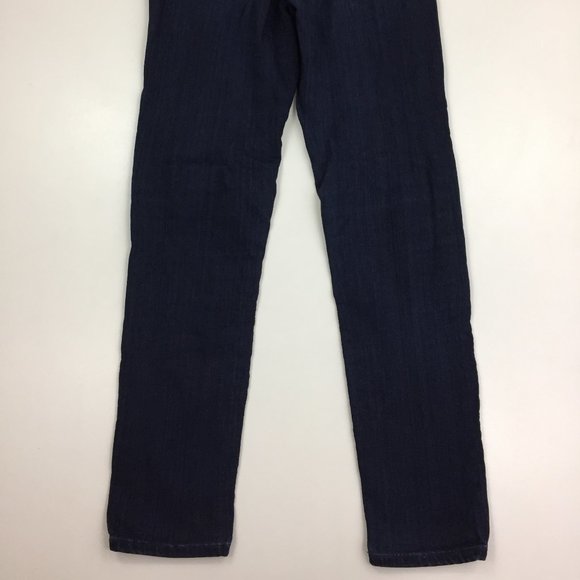 PAIGE Medium/Dark Wash 5 Pocket Logo Hardware VERDUGO Skinny Ankle Jeans - Picture 10 of 13
